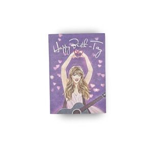 Taylor Swift Birthday Card Pop Up Design Eras